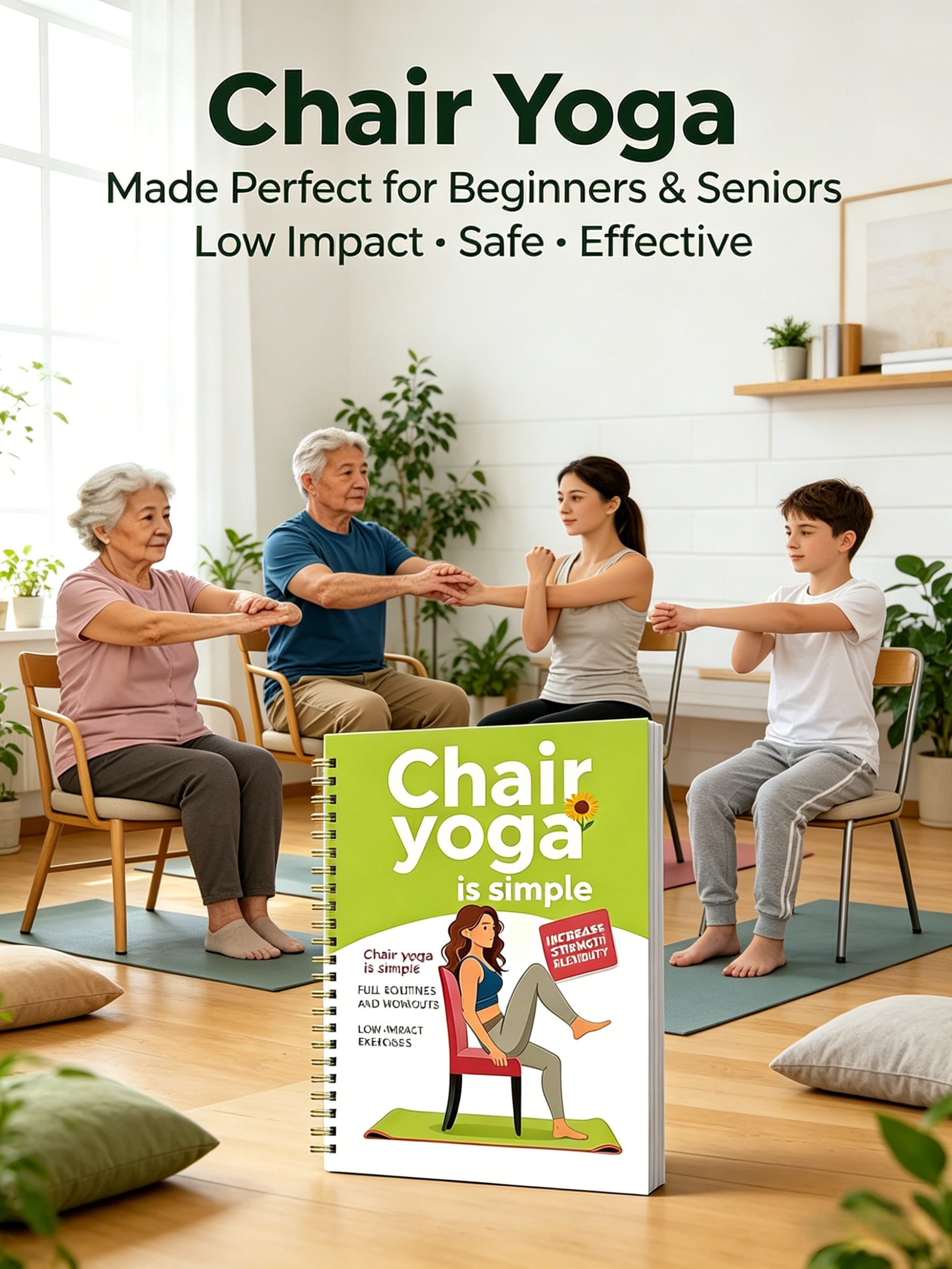 Lowe'S Home Improvement - 1pcs Beginner & Senior Chair Yoga