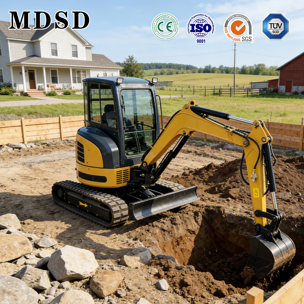 Home Improvement News - Mini Excavator For Yanmar/Kubota Engine Emission