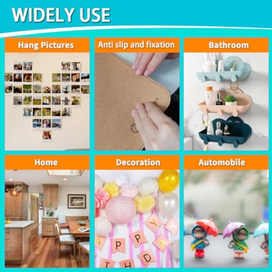 Double Sided Tape for Walls, P - Picture Hanging Strip recensione e prezzo