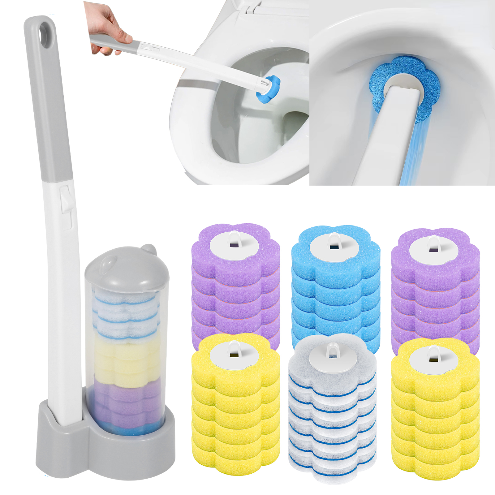 New Toilet Brush Disposable Re - Home Improvement News recensione e prezzo
