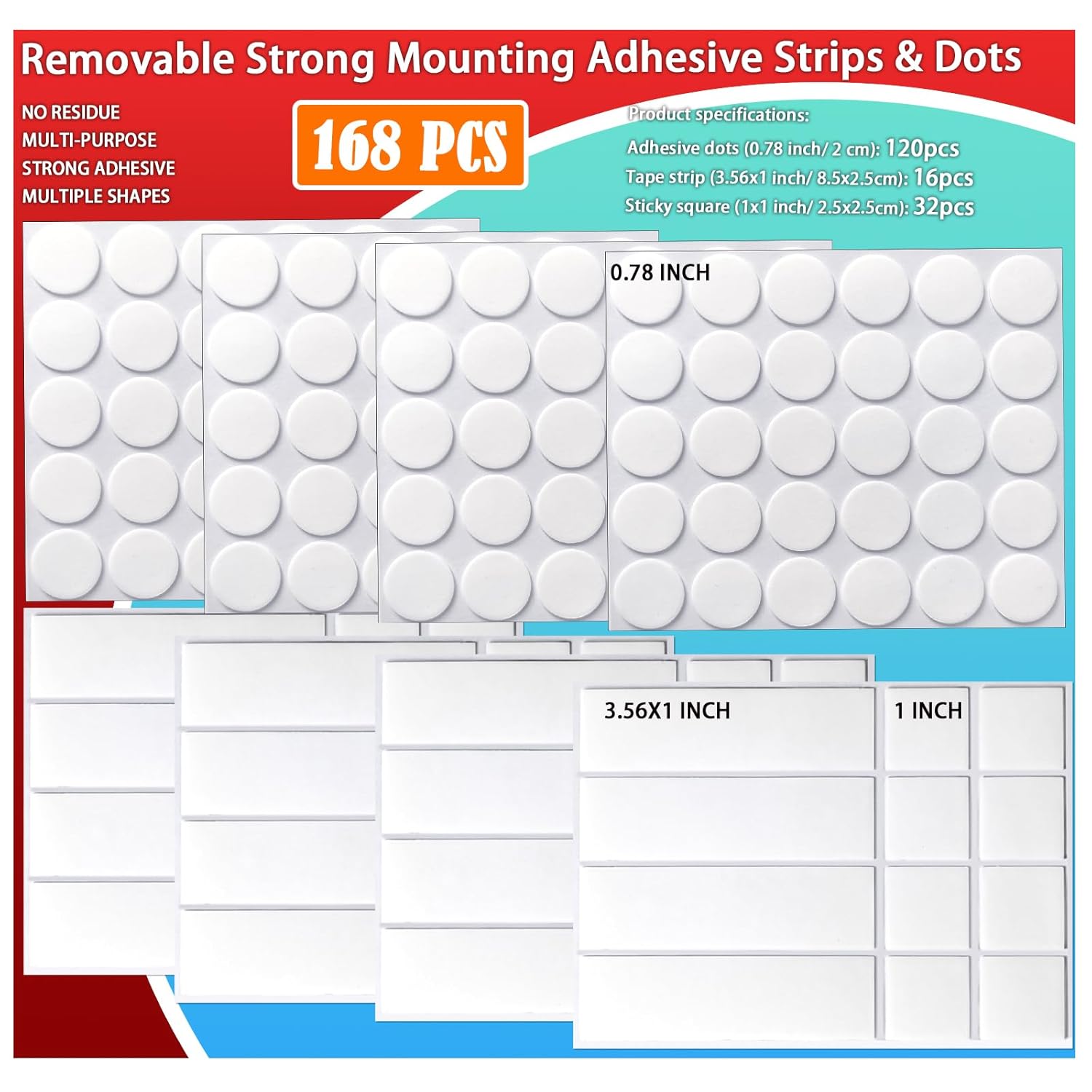 Removable Double Sided Tape fo - Picture Hanging Strip recensione e prezzo