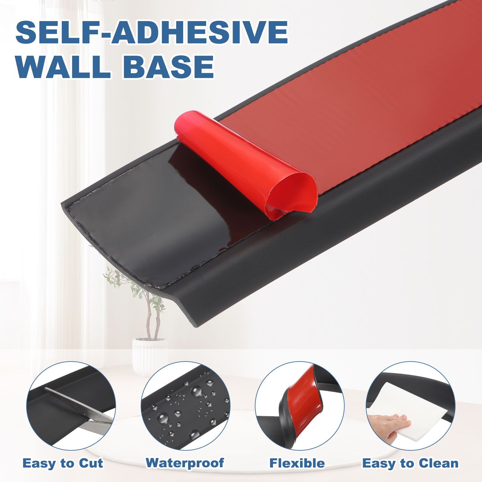 3/5M Peel and Stick Molding Tr - Baseboard Molding Trim recensione e prezzo