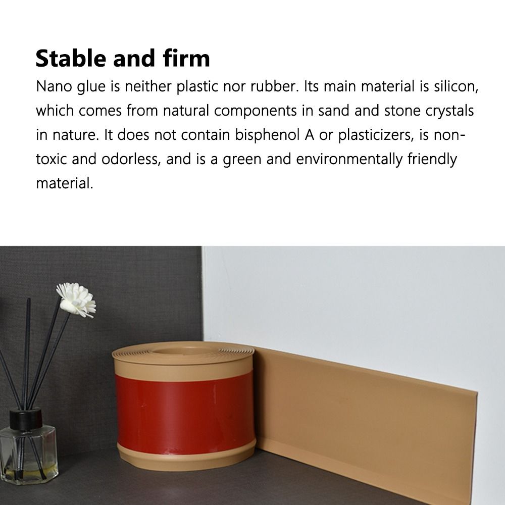4 Inch x 3.28 Feet Vinyl Wall  - Baseboard Molding Trim recensione e prezzo