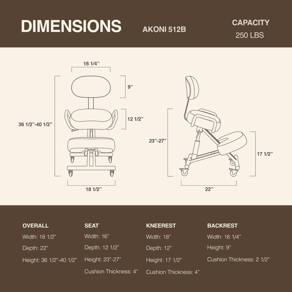 Kneeling Chair with Backrest,  - Home Improvement Hot Wheels recensione e prezzo