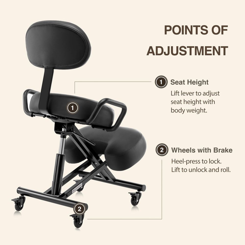 Kneeling Chair with Backrest,  - Home Improvement Hot Wheels recensione e prezzo