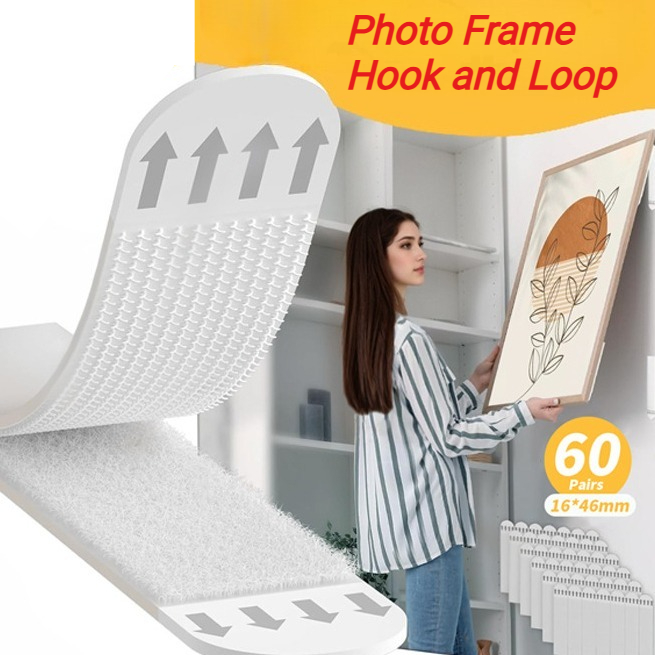 8-72PCS Heavy Duty Non Perfora - Picture Hanging Strip recensione e prezzo