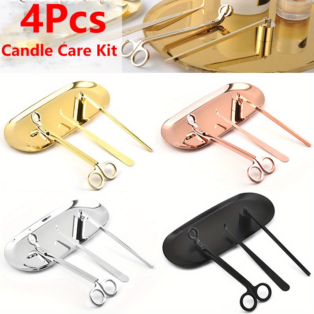 4pcs/set Luxury Candle Care Ki - Home Improvement Diy recensione e prezzo