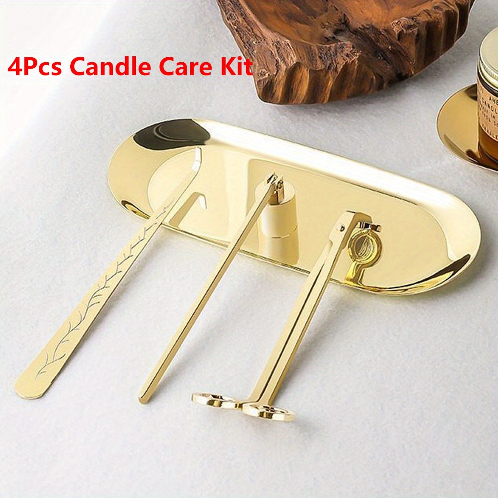 4pcs/set Luxury Candle Care Ki - Home Improvement Diy recensione e prezzo
