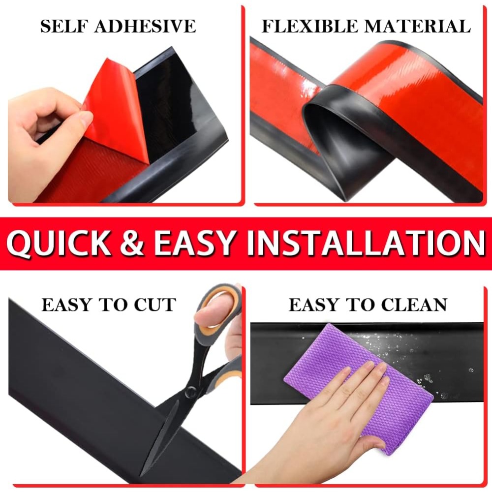 Vinyl Wall Base Baseboard Mold - Baseboard Molding Trim recensione e prezzo