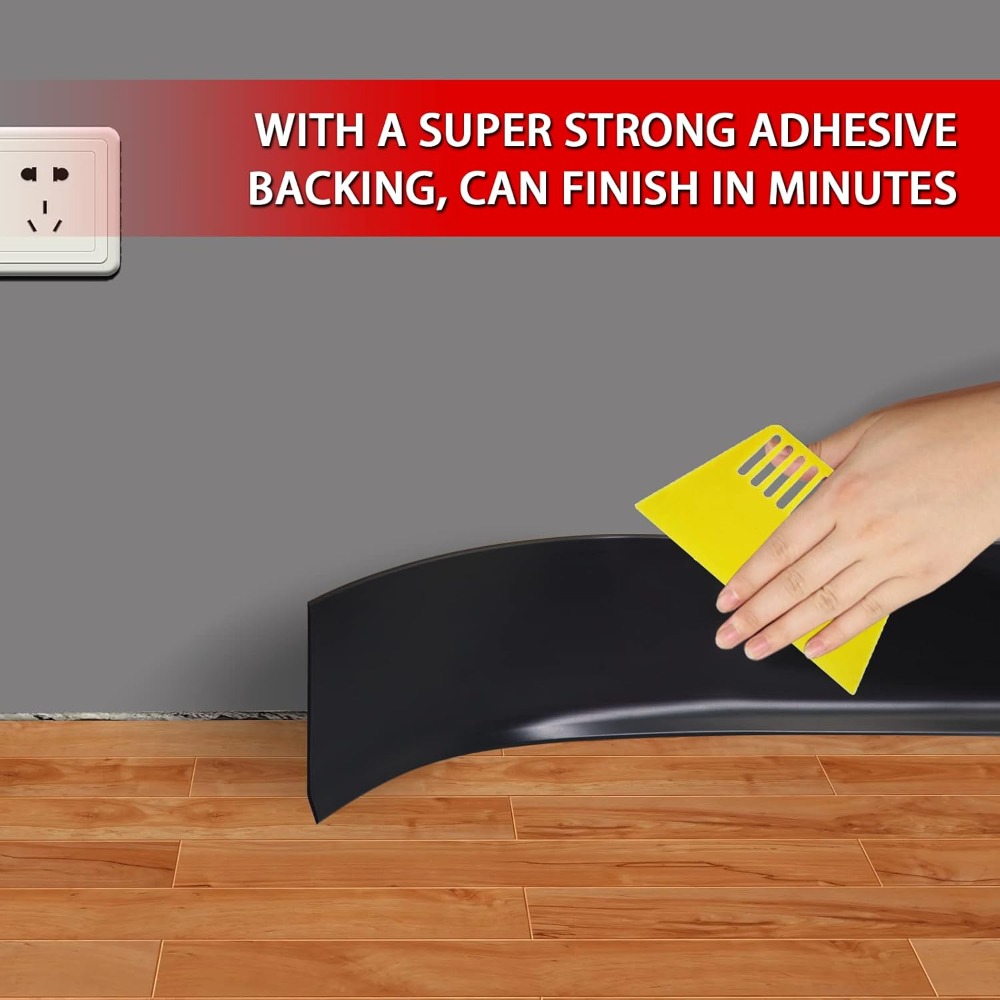 Vinyl Wall Base Baseboard Mold - Baseboard Molding Trim recensione e prezzo
