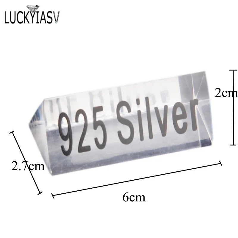 Clear Acrylic 925 Silver Signa - Home Improvement Outlet Stores recensione e prezzo