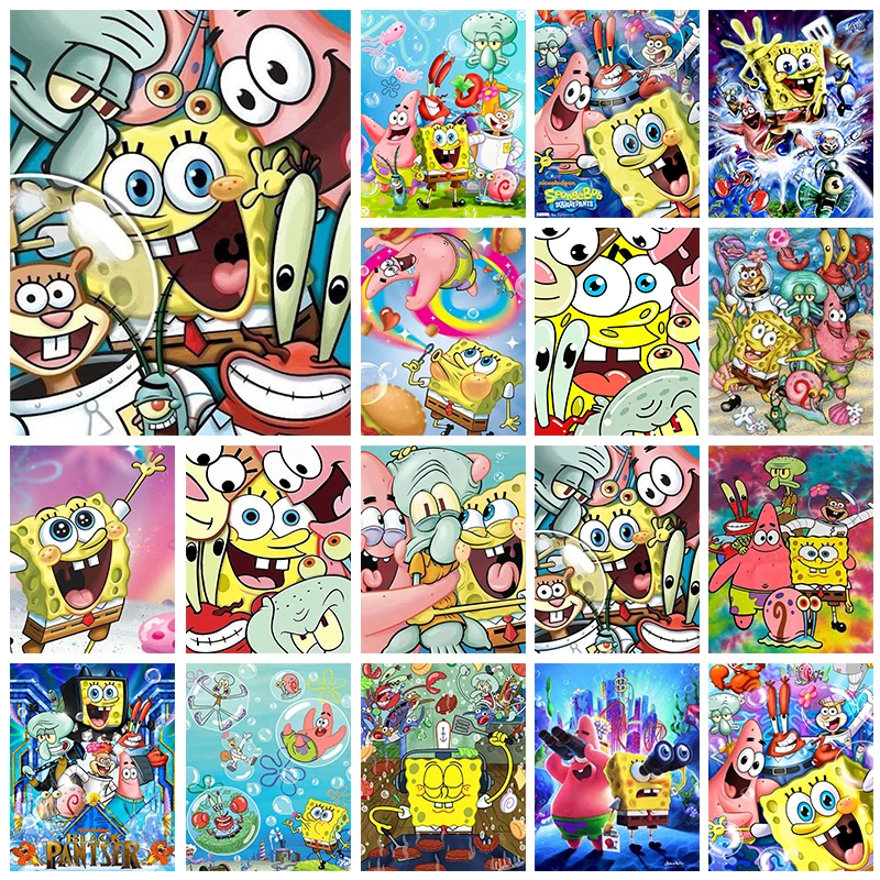 Handmade DIY SpongeBob Diamond - Home Improvement Diy recensione e prezzo