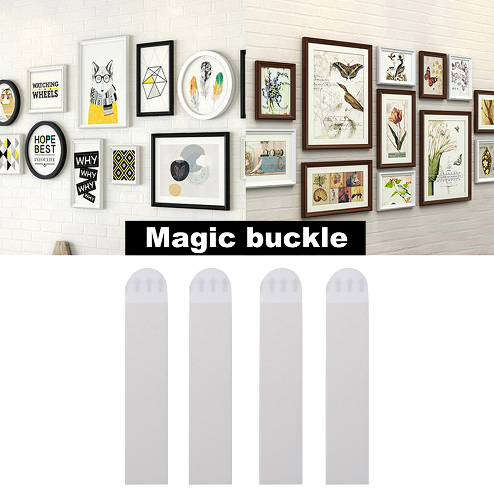 12 Pairs Double Side Hook Loop - Picture Hanging Strip recensione e prezzo