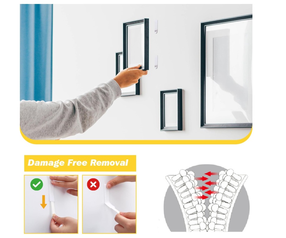 Dual Lock Picture Hanging Stri - Picture Hanging Strip recensione e prezzo