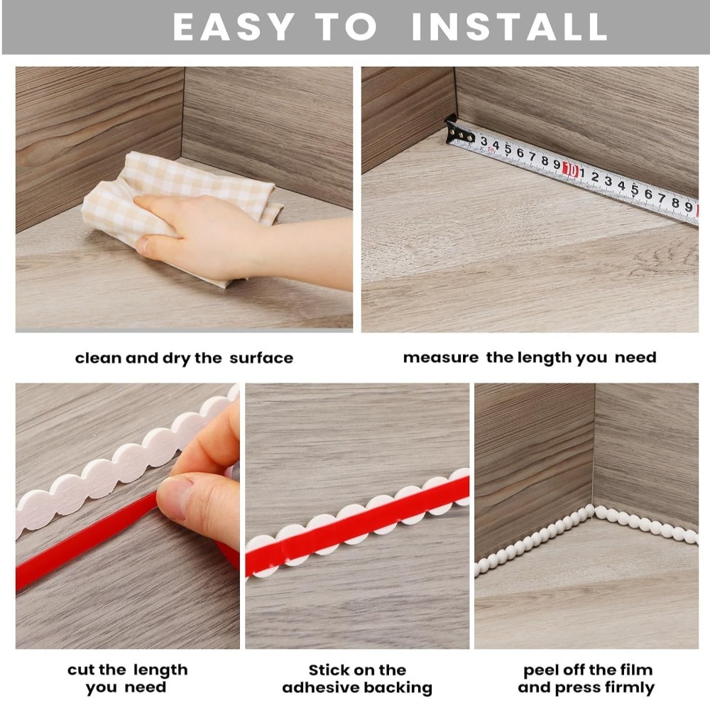 New 3 Meters Wall Molding Trim - Baseboard Molding Trim recensione e prezzo