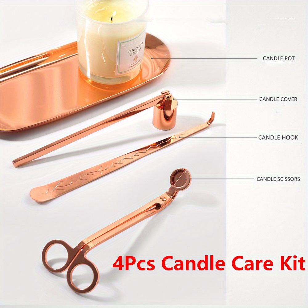 4pcs/set Luxury Candle Care Ki - Home Improvement Diy recensione e prezzo