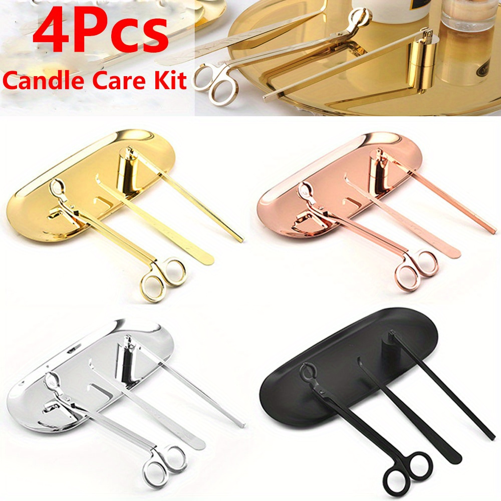 4pcs/set Luxury Candle Care Ki - Home Improvement Diy recensione e prezzo