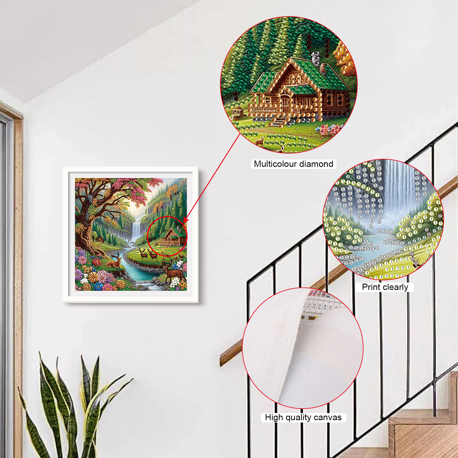 5D DIY Diamond Painting Kit De - Home Improvement Diy recensione e prezzo