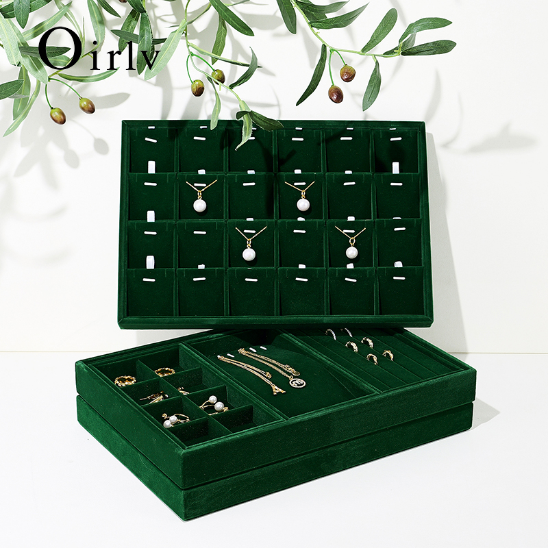 Oirlv Green Jewelry Display Tr - Home Improvement Outlet Stores recensione e prezzo