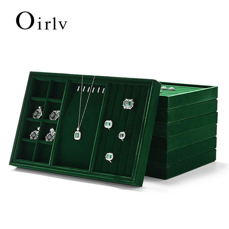 Oirlv Green Jewelry Display Tr - Home Improvement Outlet Stores recensione e prezzo