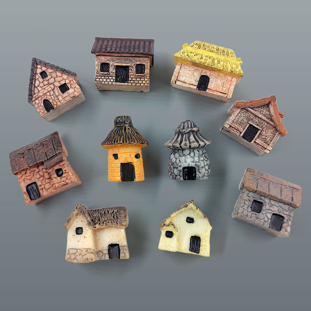 10Pcs Mini Small House Figurin - Home Improvement News recensione e prezzo