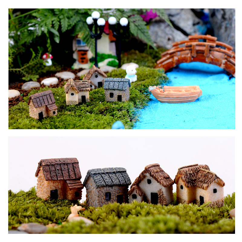10Pcs Mini Small House Figurin - Home Improvement News recensione e prezzo