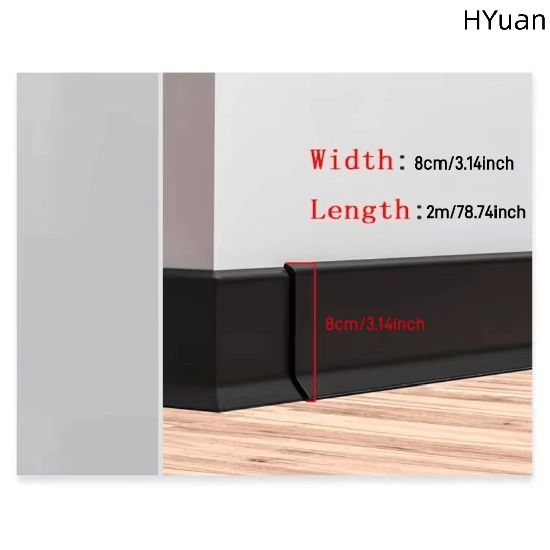 HYuan 1PC 2m/78.74inch Flexibl - Baseboard Molding Trim recensione e prezzo