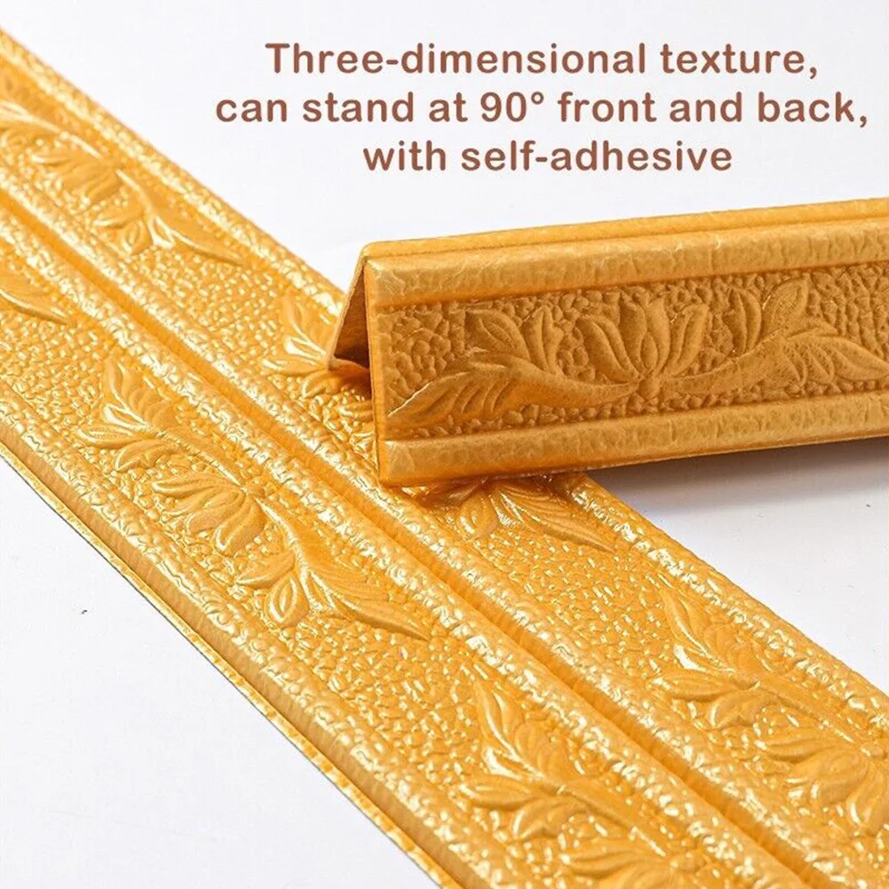 3D Self Stickers Wall Baseboar - Baseboard Molding Trim recensione e prezzo