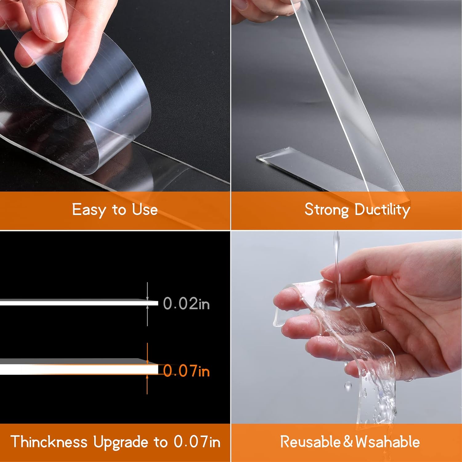 Double Sided Tape Heavy Duty,  - Picture Hanging Strip recensione e prezzo