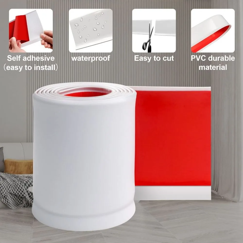 Home Decor PVC Baseboard Moldi - Baseboard Molding Trim recensione e prezzo