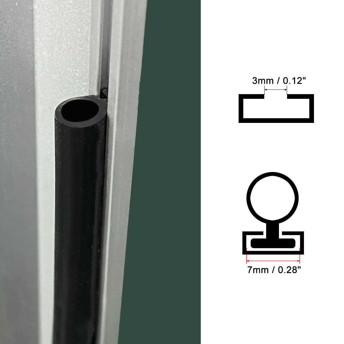 Uxcell 1/3/5Meters T-Slot Moun - Picture Hanging Strip recensione e prezzo