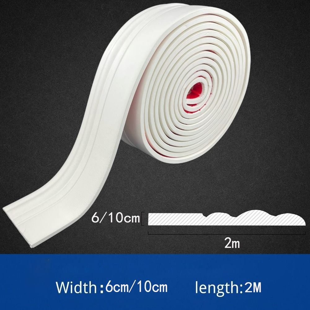 DIY Thickened Wall Baseboard A - Baseboard Molding Trim recensione e prezzo