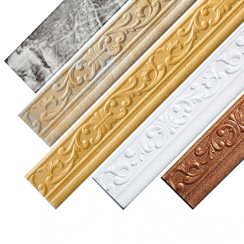 10M/Roll 3D Wall Trim Line  Se - Baseboard Molding Trim recensione e prezzo