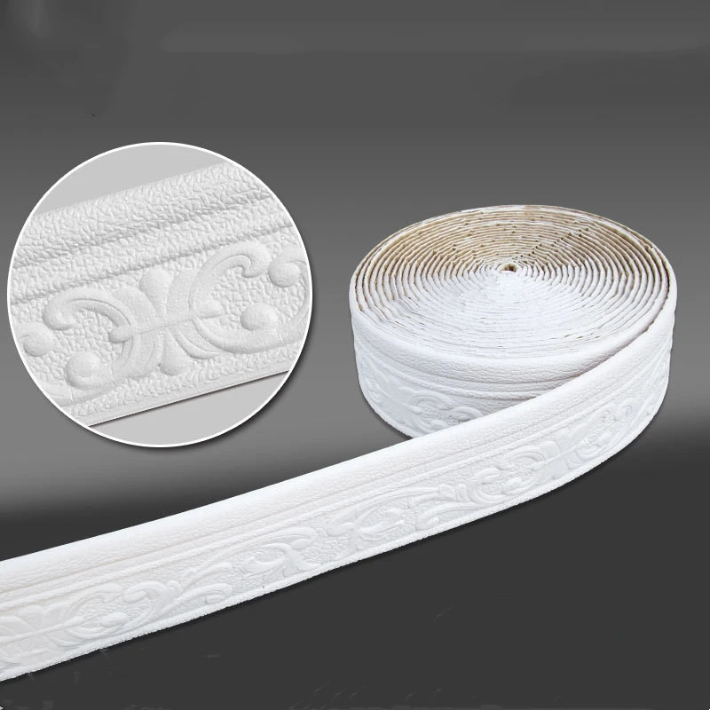 10M/Roll 3D Wall Trim Line  Se - Baseboard Molding Trim recensione e prezzo
