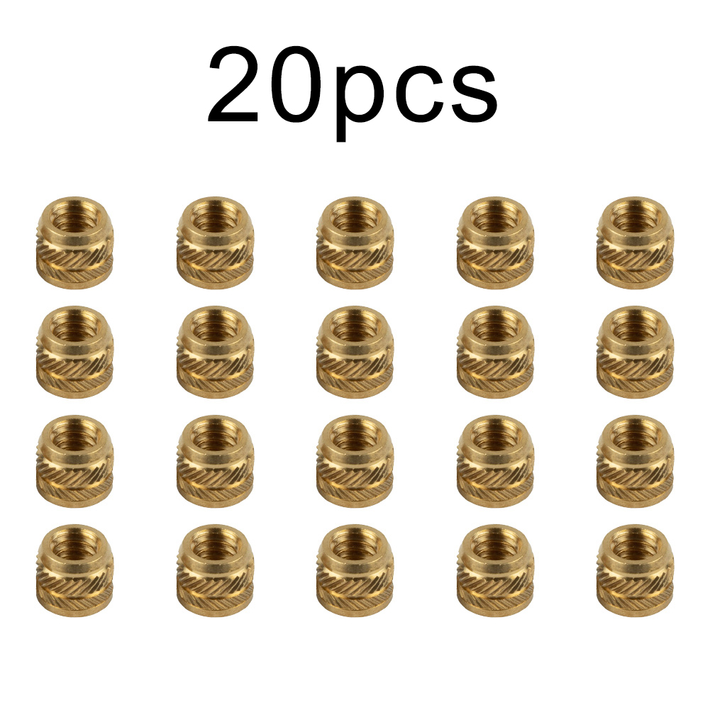 20pcs Brass Nuts 1/4-20 Thread - Home Improvement Services recensione e prezzo