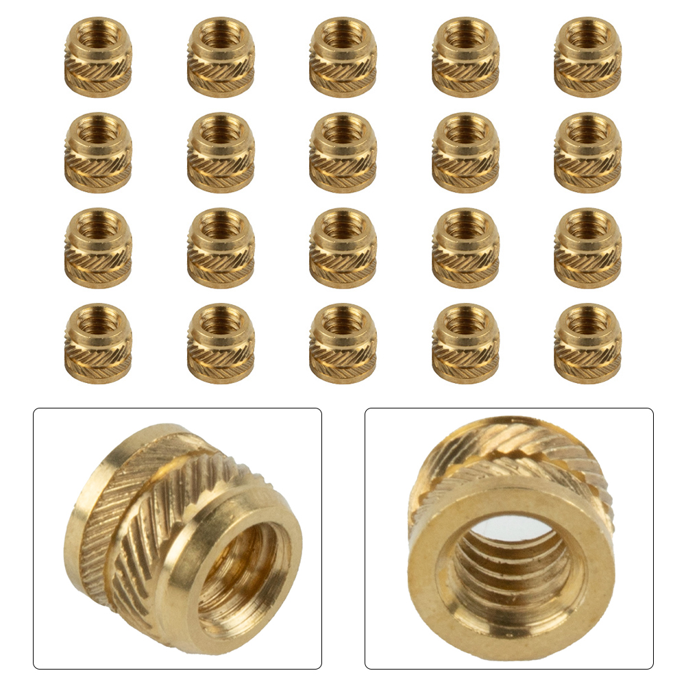 20pcs Brass Nuts 1/4-20 Thread - Home Improvement Services recensione e prezzo