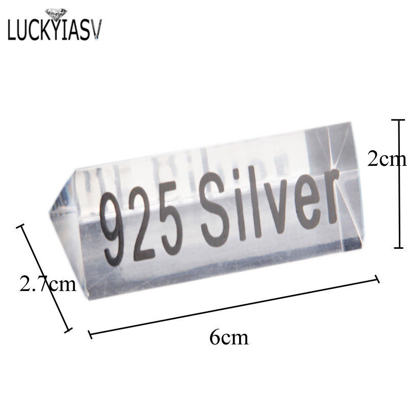 Clear Acrylic 925 Silver Signa - Home Improvement Outlet Stores recensione e prezzo